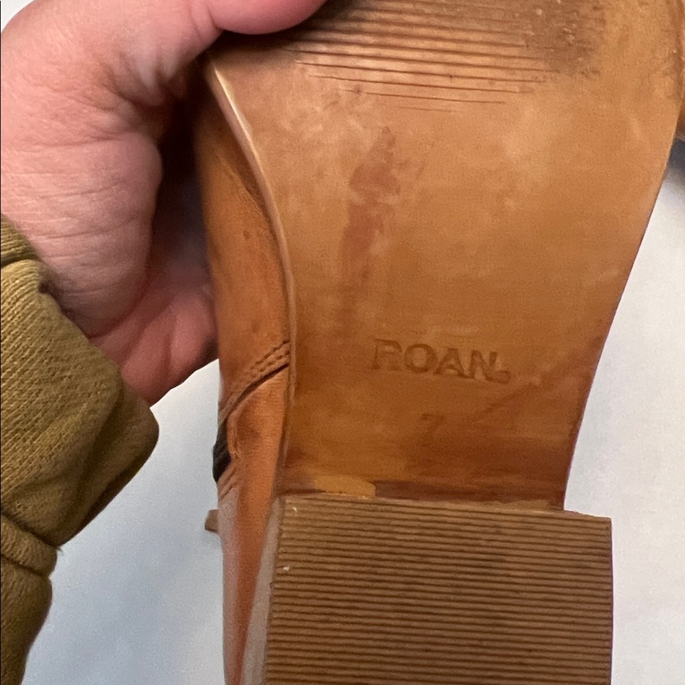 ROAN BY BED|STU AUSTRALIA LEATHER BOOTS 7 - Picture 9 of 16